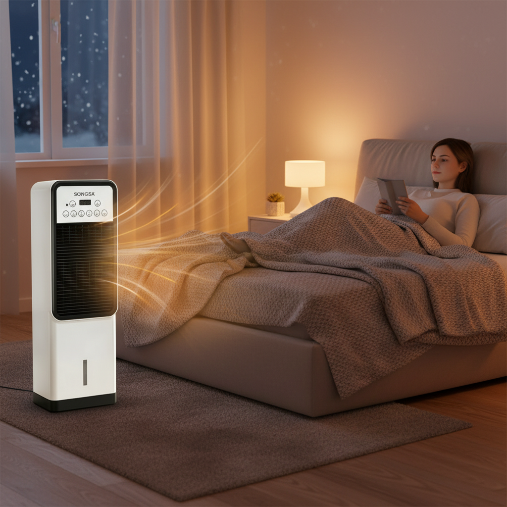 Climatiseur Colonne SONGSA Chauffant & Rafraîchissant – 2 en 1 9