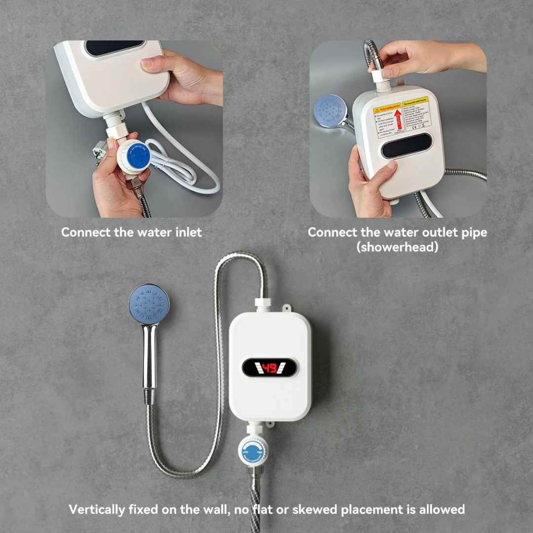 Chauffe-eau électrique instantané 4